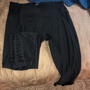 Cute casual black leggings